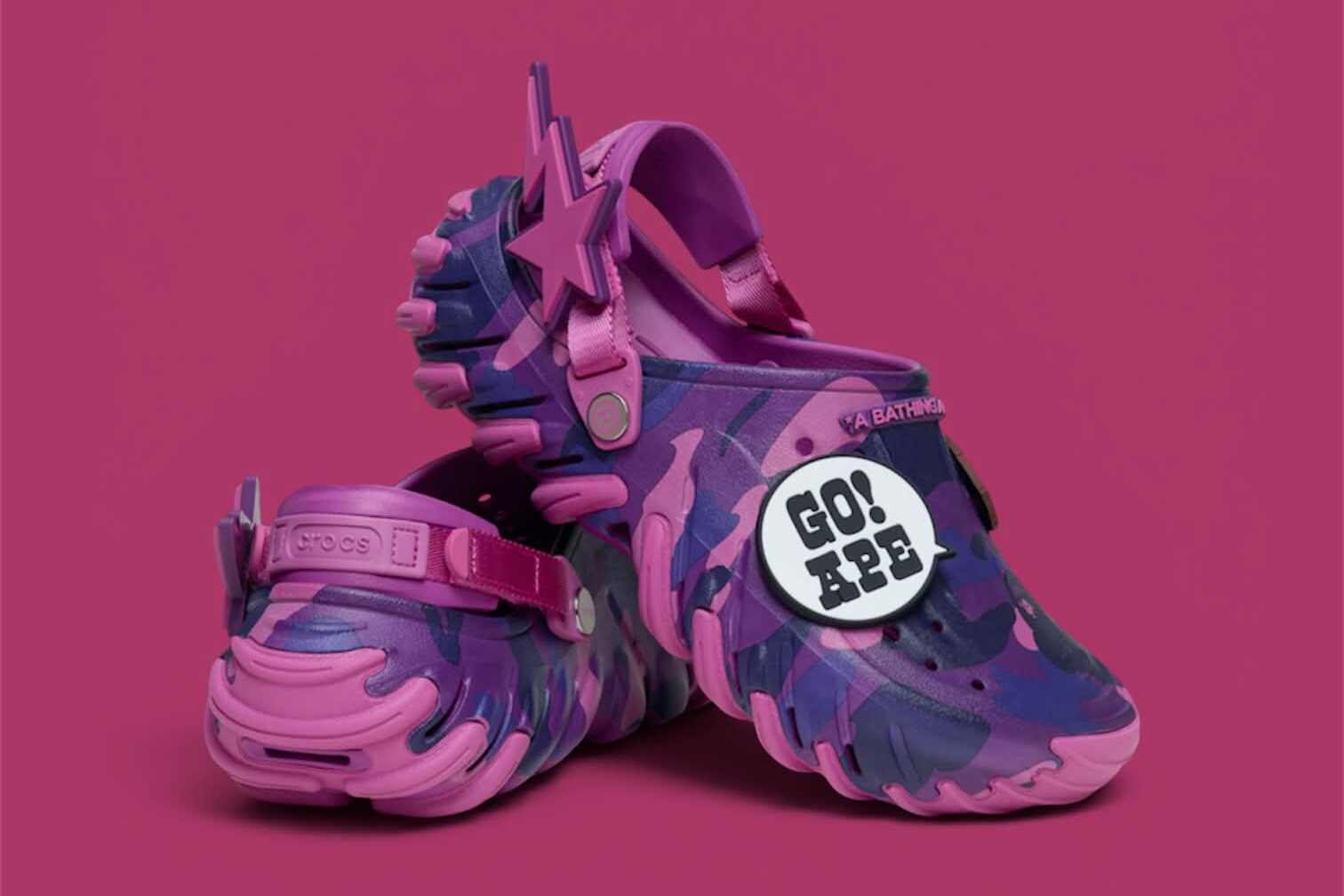 BAPE x Crocs Echo RO Clog 