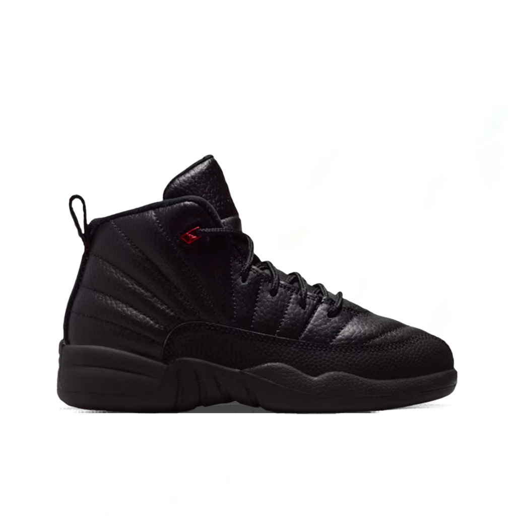 Air Jordan 12 Retro 'Bloodline' (PS) - Black/Varsity Red