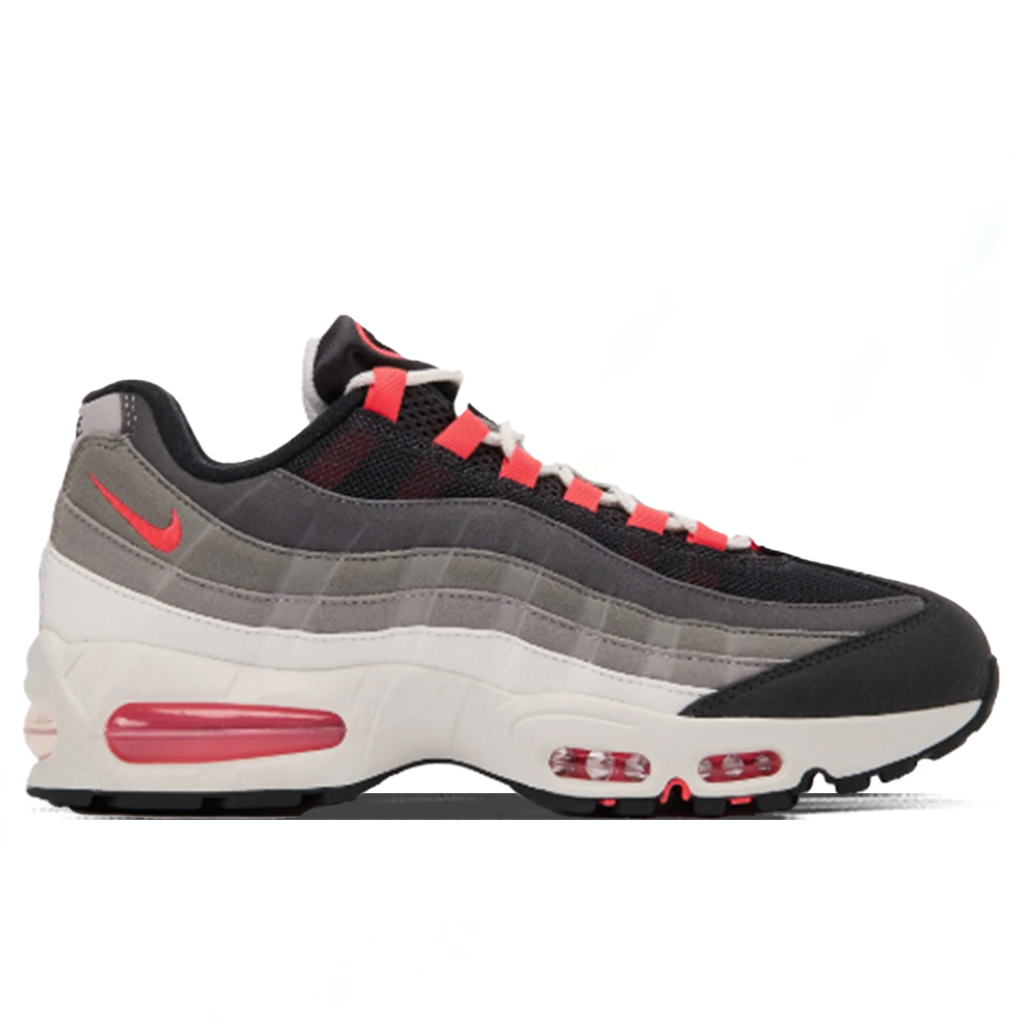 Air Max 95 Big Bubble 'Reverse Solar Red' - Anthracite/Solar Red/Light Graphite