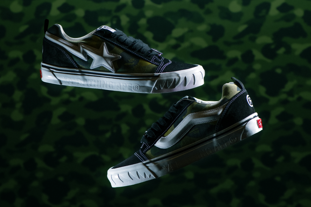 BAPE x Vans Premium Knu Skool 