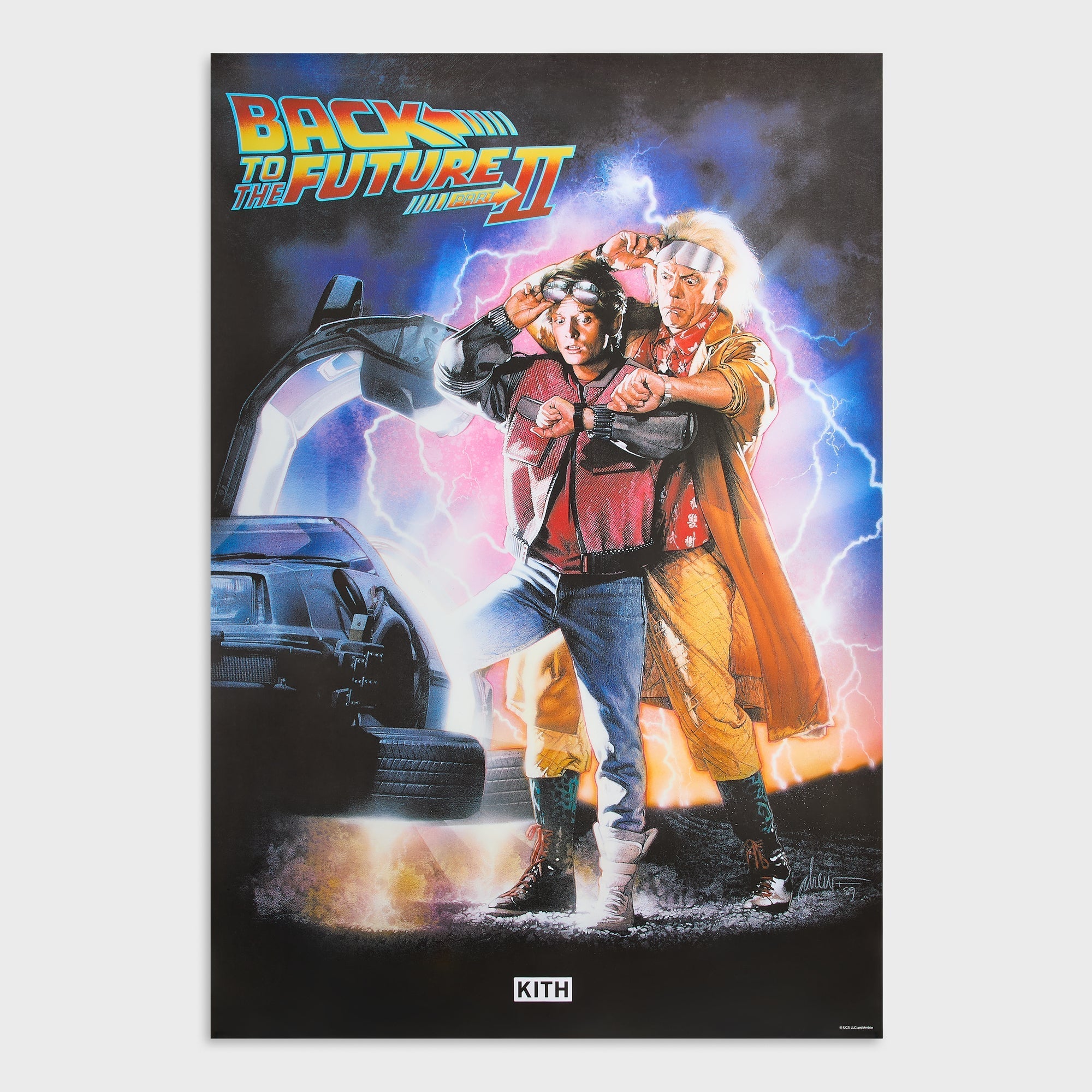 Kith for Back to the Future II Movie Poster - Multi - PH