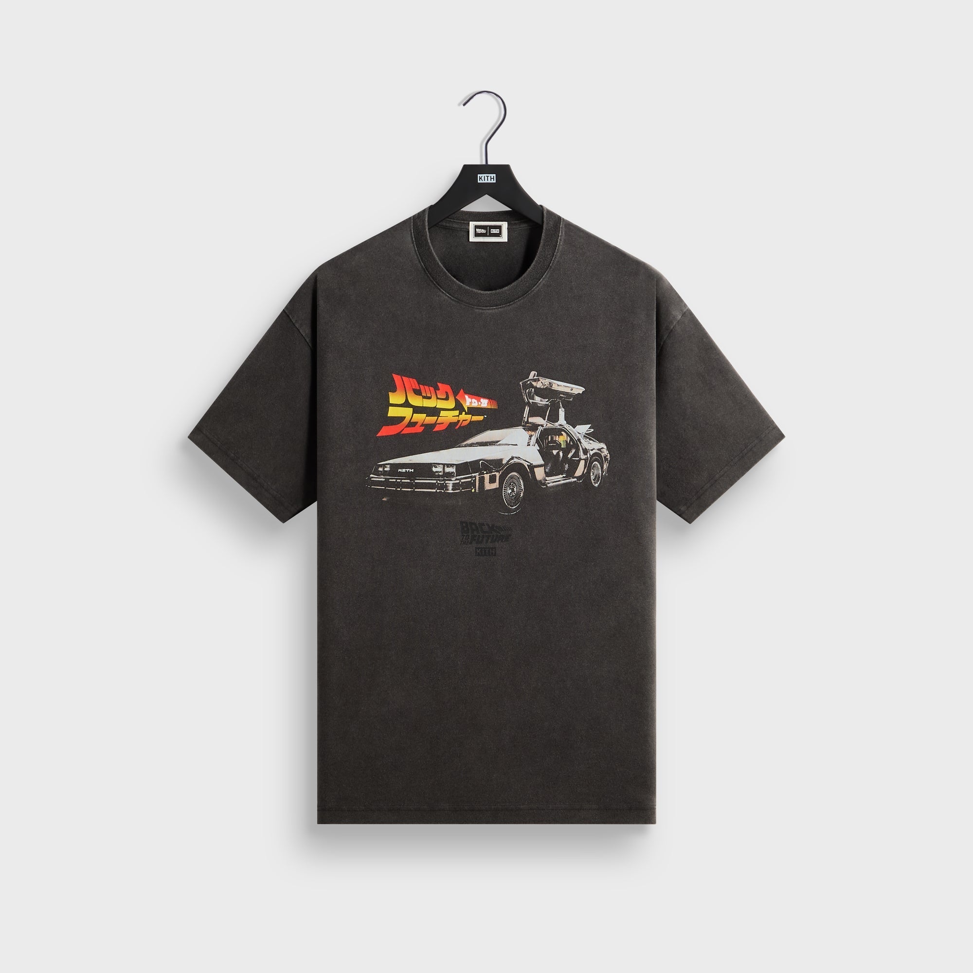 Kith for Back to the Future DeLorean Vintage Tee - Black - PH