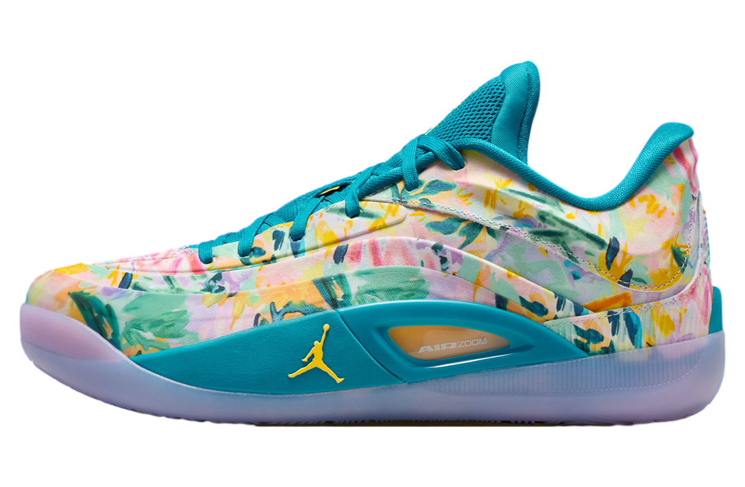 Jordan Zion 4 Tropical Teal / Lilac Mist