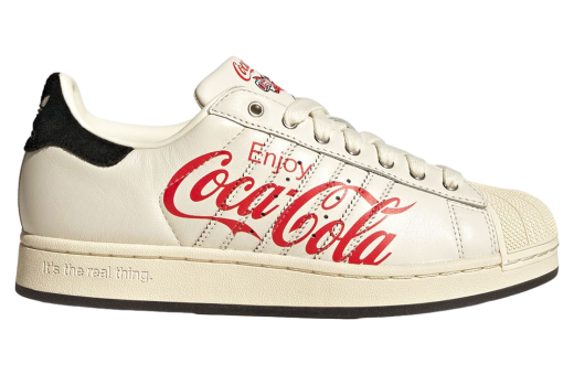 Coca-Cola x Adidas Superstar White