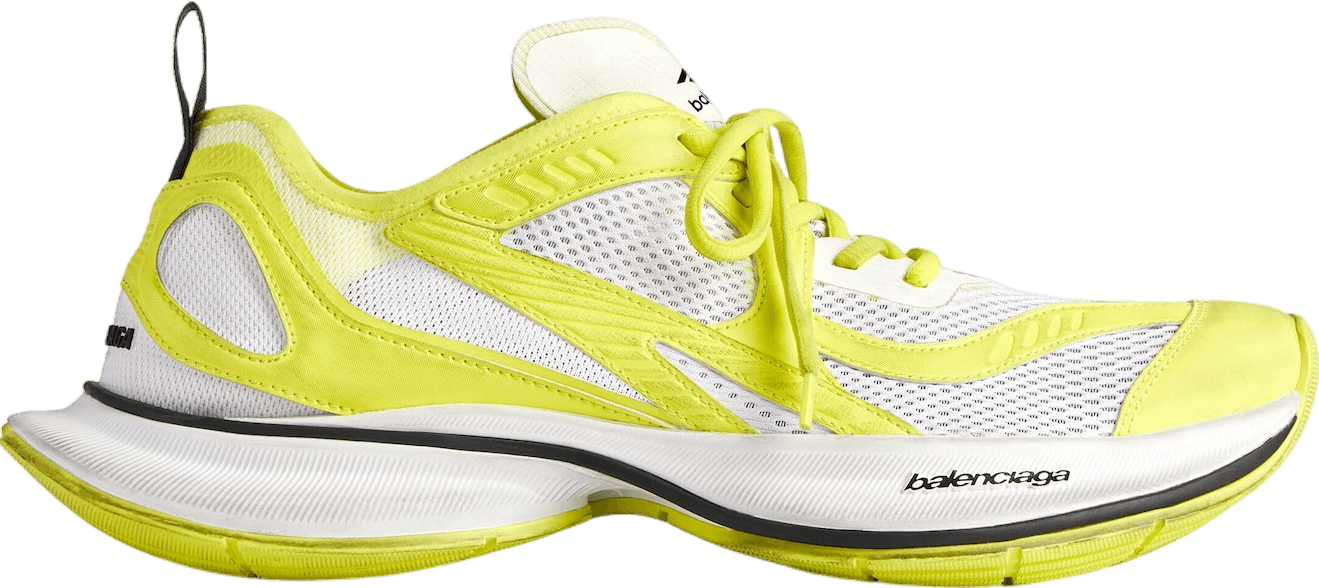 Balenciaga Circuit Neon Yellow / White release photo