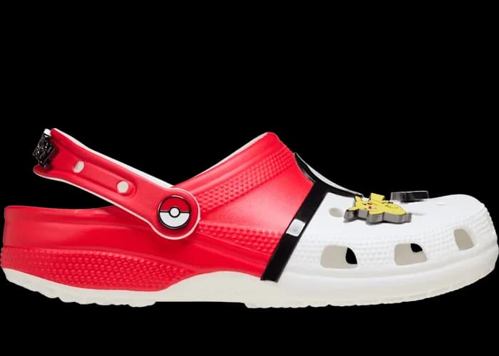 Crocs Classic Clog Pokémon Poké Ball release photo