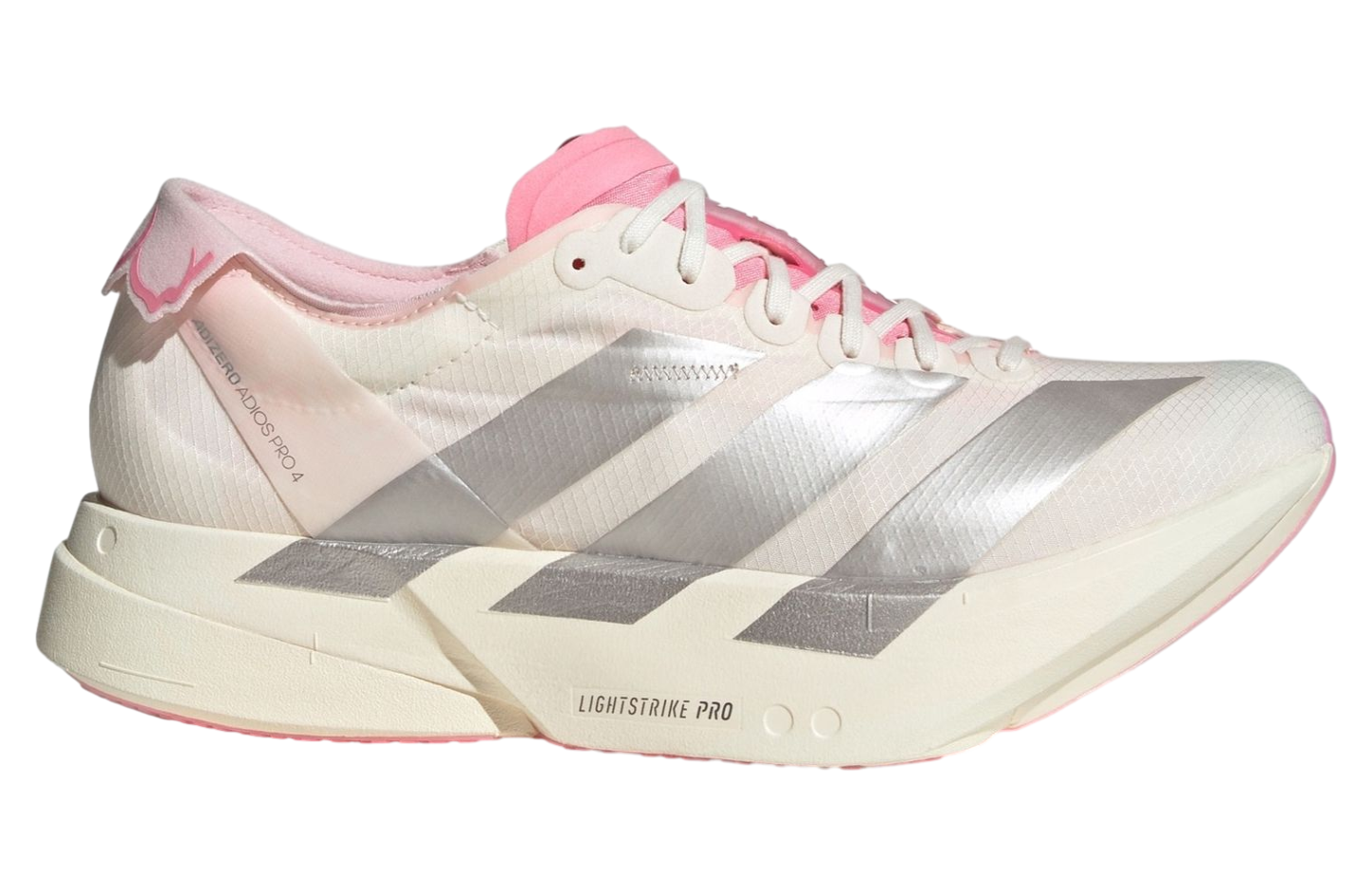 Adidas Adizero Adios Crew White / Silver Metallic