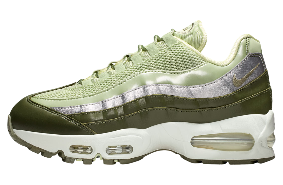 Nike Air Max 95 WMNS Olive Aura / Metallic Silver